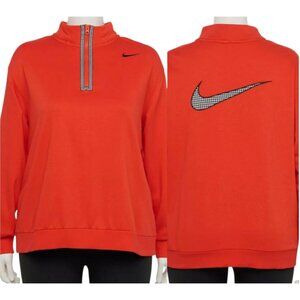 Nike NSW Icon Clash 1/2 Zip Sweatshirt DJ6679-673 Women's 3X RARE New with Tags